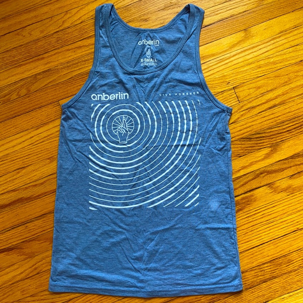 Anberlin Band Blue Tank